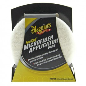 Meguiar's Even Coat Microfibre Applicator Pads Premium Σφουγγαράκια Μικροϊνων 2 Τεμάχια (X3080EU)