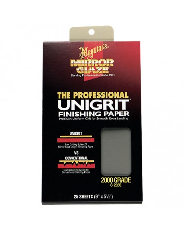 Meguiar's Mirror Glaze The Professional Unigrit Finishing Paper 2000 (S2025)