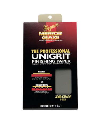 Meguiar's Mirror Glaze The Professional Unigrit Finishing Paper 3000 (S3025)