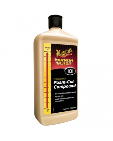 Meguiar's Mirror Glaze Foam-Cut Compound 946ml (M10132EU)