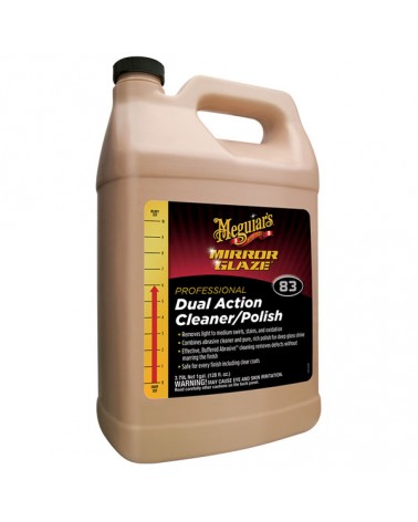 Meguiar's Mirror Glaze Dual Action Cleaner Polish 3.78Lt (M8301)