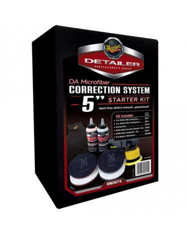 Meguiar's Detailer Da Microfiber Correction System 5" Starter Kit (DMCKIT5)