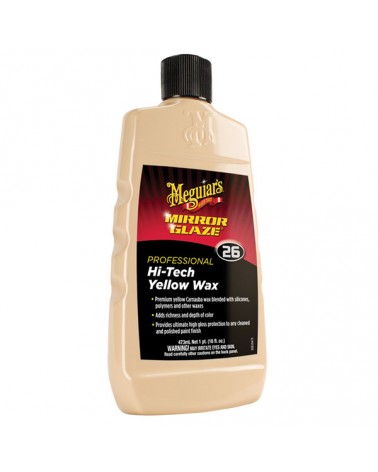 Meguiar's Mirror Glaze Hi-Tech Yellow Wax 473ml (M2616)