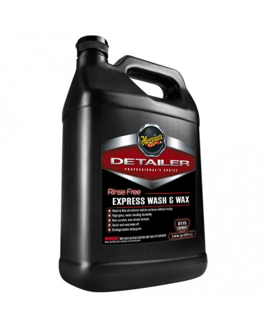 Meguiar's Detailer Rinse Free Express Wash & Wax 3.78Lt (D11501)