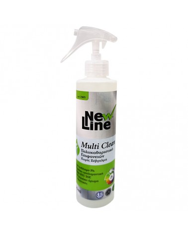 Multi Clean Spray Πολυκαθαριστικό Επιφανειών New Line 200ml