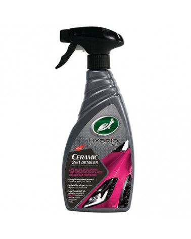 Turtle Wax Ceramic 3-In-1 Detailer Καθαριστικό Σπρέι Χωρίς Νερό 500ml