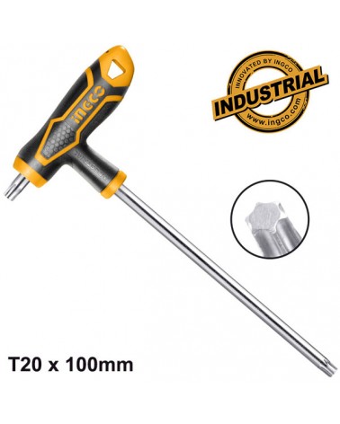 Επαγγελματικό Ταφ Torx Κλειδί Τ20x100mm HHK15T201001 Ingco