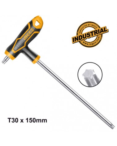 Επαγγελματικό Ταφ Torx Κλειδί Τ30x150mm HHK15T301501 Ingco