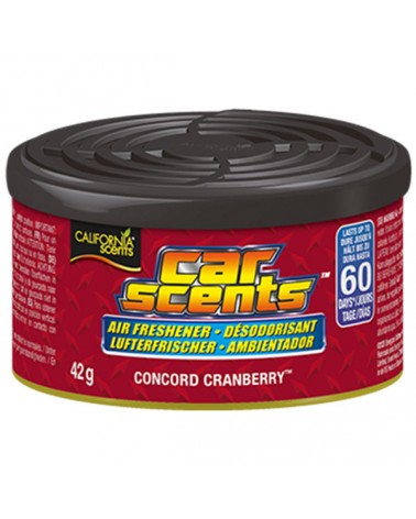 California Scents Αρωματικό Χώρου Κονσέρβα Concord Cranberry 42gr