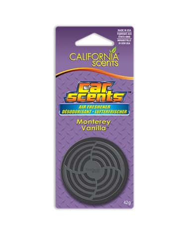 California Scents Αρωματικό Χώρου Κονσέρβα Κρεμαστή Monterey Vanilla 42gr