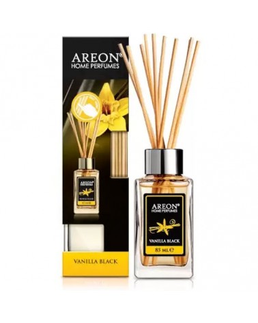 Areon Home Perfume Αρωματικό Χώρου Με Sticks Vanilla Black 85ml