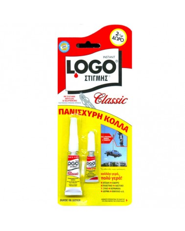 Logo Κόλλα Στιγμής Η Πανίσχυρη 2gr+1gr Δώρο