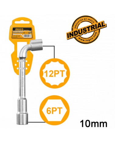 Επαγγελματικό Γωνιακό Κλειδί Καρυδάκι 10mm HWL1008 Ingco