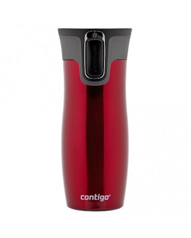 Θερμός Contigo West Loop Red Ανοξείδωτο 470ml