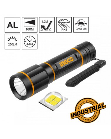 Φακός Προβολέας 250 Lumen HFL013AAA58 Ingco