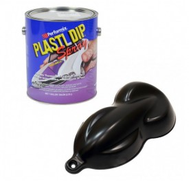 Plasti Dip Μαύρο Έτοιμο Υγρό Για Ψεκασμό (Sprayable) 1Lt