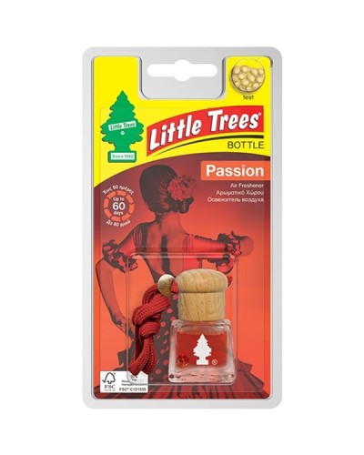 Little Trees Αρωματικό Μπουκαλάκι Αυτοκινήτου Passion 4.5ml