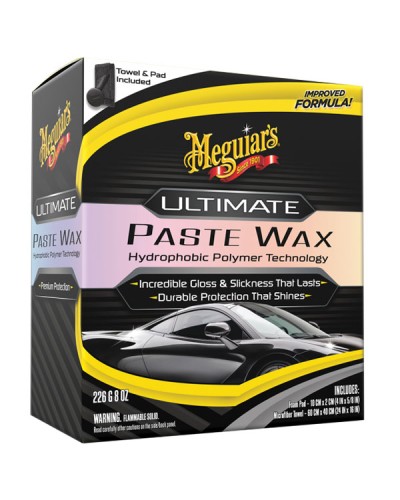 Meguiar's Ultimate Paste Wax Πάστα Κεριού Με Πολυμερή (G210608) 226gr