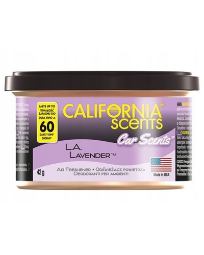 California Scents Αρωματικό Χώρου Κονσέρβα Lavender 42gr