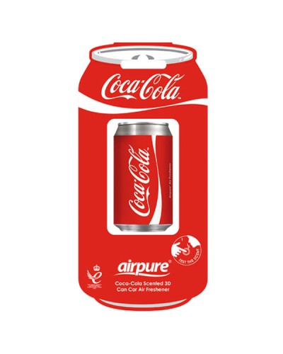 Airpure Αρωματικό Αυτοκινήτου Coca-Cola Original 3D Can