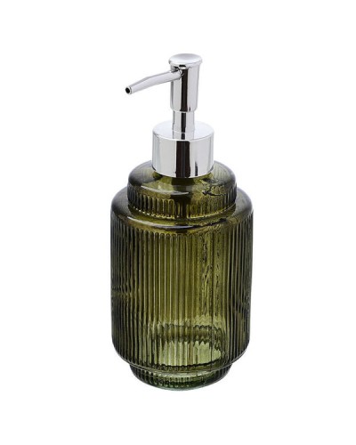 Αντλία Σαπουνιού Glass Olive Green 380ml