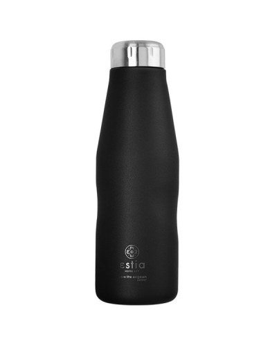 Θερμός Travel Flask Save The Aegean Midnight Black 500ml