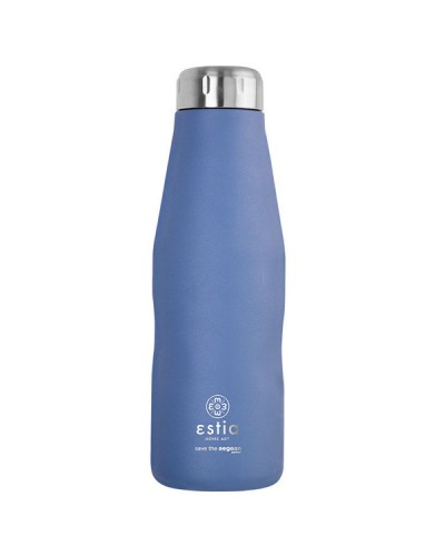 Θερμός Travel Flask Save The Aegean Denim Blue 500ml