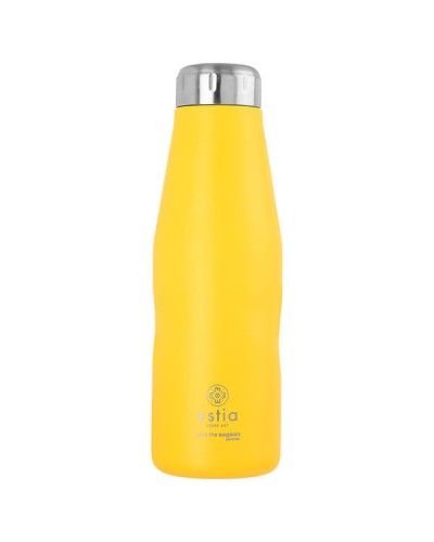 Θερμός Travel Flask Save The Aegean Pineapple Yellow 500ml