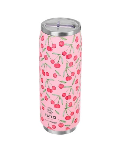 Θερμός Travel Cup Save The Aegean Cherry Rose 500ml