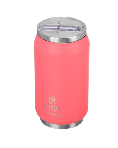 Θερμός Travel Cup Save The Aegean 300ml Fusion Coral