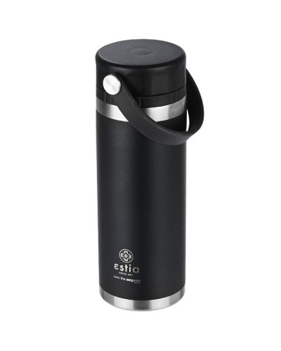 Θερμός Travel Chug Save The Aegean 500ml Midnight Black