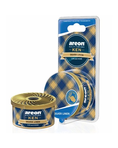 Areon Ken Αρωματική Κονσέρβα Silver Linen 30gr