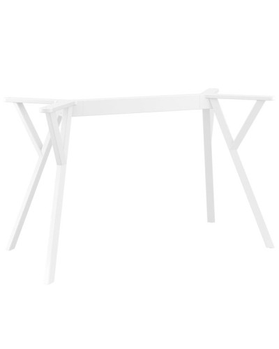 Max Medium Βάση Τραπεζιού Πολυπροπυλενίου White 117x58x72cm