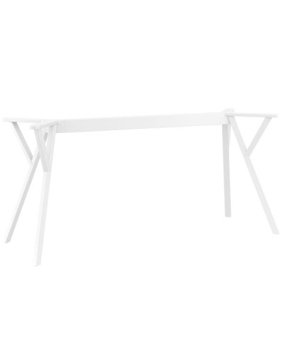 Max XL Βάση Τραπεζιού Πολυπροπυλενίου White 157x58x72cm