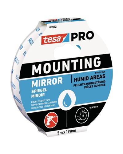 Tesa Pro 66952 Ταινία Διπλής Όψεως Καθρεπτών 5m x 19mm