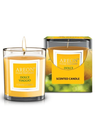 Areon Scented Candle Αρωματικό Κερί Dolce Viaggio 120gr