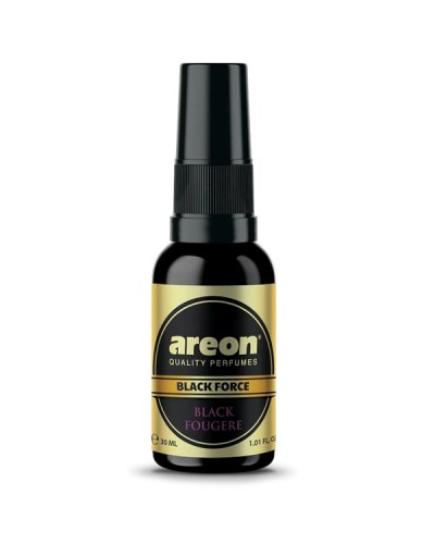 Areon Black Force Μίνι Συμπυκνωμένο Αρωματικό Σπρέι Χώρου Black Fougere 30ml