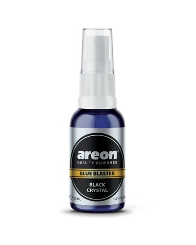 Areon Blue Blaster Μίνι Συμπυκνωμένο Αρωματικό Σπρέι Χώρου Black Crystal 30ml