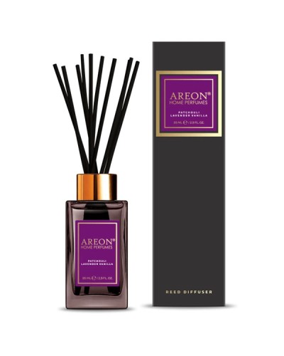 Areon Black Premium Αρωματικό Χώρου Με Sticks Patchouli 85ml