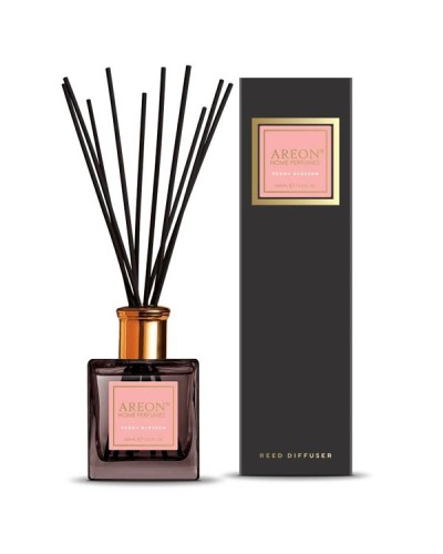 Areon Black Premium Αρωματικό Χώρου Με Sticks Peony Blossom 150ml