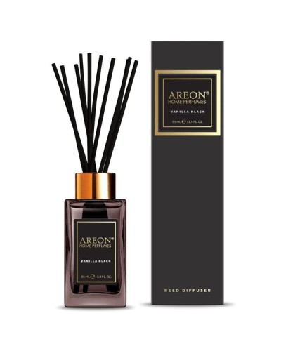 Areon Black Premium Αρωματικό Χώρου Με Sticks Vanilla Black 85ml