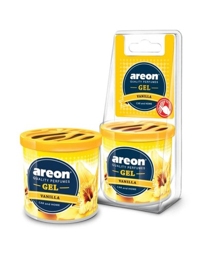 Areon Gel Αρωματική Κονσέρβα Vanilla 80gr