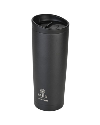 Θερμός Travel Mug Save The Aegean 450ml Midnight Black