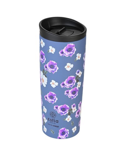 Θερμός Travel Mug Save The Aegean 450ml Garden Blue