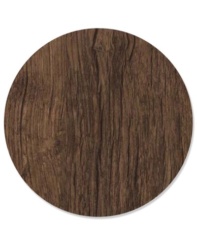 Επιφάνεια Werzalit Φ60cm Rustic Wenge