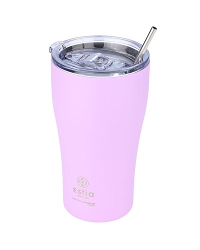 Θερμός Coffee Mug Save The Aegean 500ml Lavender Purple