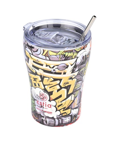 Θερμός Coffee Mug Save The Aegean 350ml Graffiti Rhythm