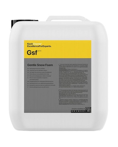 Koch-Chemie Gentle Snow Foam Αφρός Καθαρισμού Gsf (Ph7.5) 5lt