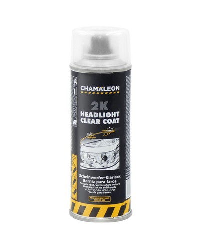 Chamaleon 2K Headlight Aerosol Clear Coat Διάφανο Βερνίκι Φαναριών 2 Συστατικών 200ml