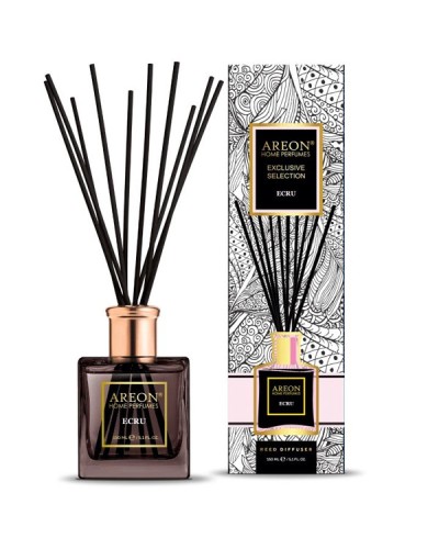 Areon Exclusive Selection Home Perfume Αρωματικό Χώρου Mε Sticks Ecru 150ml